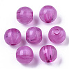 Transparent Acrylic Beads X-OACR-N008-30B-01-2