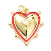 Brass Enamel Pendants KK-L188-75-2