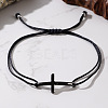 Adjustable Nylon Cord Braided Bracelets CN0822-1-1