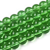 Transparent Glass Beads Strands GLAA-T032-T8mm-07-1