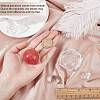 2Pcs 2 Style Natural Quartz Crystal Ball DJEW-CP0001-08-3