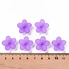Frosted Acrylic Bead Caps MACR-S371-08A-747-4