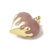 Rack Plating Brass Enamel Pendants KK-S366-05G-07-2