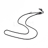 304 Stainless Steel Round Snake Chain Necklace for Men Women NJEW-K245-016E-1