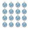 Platinum Plated Alloy Enamel Charms LS-X-ENAM-S118-04F-P-2