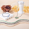 5 Strands 5 Colors Faceted Rondelle Full Rainbow Plated Electroplate Glass Beads Strands EGLA-TADJ0001-10-6