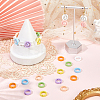 32Pcs 8 Colors Baking Paint Alloy Bead Frame FIND-SP0004-50C-3