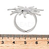304 Stainless Steel Cuff Open Rings LS-RJEW-S650-01B-P-3