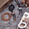 DIY Poirot Tie Accessories Kits DIY-NB0013-42-4