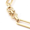 Brass Link Chain Bracelets X-BJEW-JB06016-2