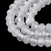 Natural Malaysia Jade Rondelle Beads Strands G-E316-2x4mm-63-4
