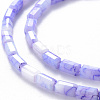 Opaque Baking Painted Crackle Glass Beads Strands EGLA-T008-18E-3