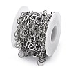 304 Stainless Steel Link Chains CHS-U002-05P-07-2