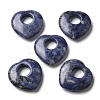 Natural Sodalite Hollow Pendants G-C167-06C-1