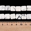 Natural Howlite Beads Strands G-T138-157-5