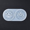 Meditation Yoga Pendants Cup Mat Silicone Molds DIY-B056-02D-6