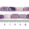 Natural Lepidolite Beads Strands G-M403-B35-03-5