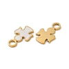 Ion Plating(IP) 316L Surgical Stainless Steel Charms STAS-D035-12G-2