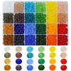 720Pcs 24 Colors Transparent Glass Beads Sets EGLA-YW0003-12-1