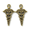 Tibetan Style Alloy Pendants TIBE-I026-6007AB-1
