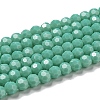 Opaque Glass Beads Stands EGLA-A035-P6mm-D14-1