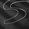 Tarnish Resistant 304 Stainless Steel Necklaces X-NJEW-E080-13P-01-3