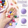 Rubberized Style Opaque Acrylic Beads MACR-CJC0009-02A-2