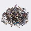 Glass Bugle Beads SEED-E001-12mm-82#-3