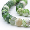 Natural Fire Crackle Agate Beads Strands G-S249-06-8mm-3