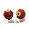 Vintage Style Glazed Ceramic Porcelain Beads PORC-H013-01-22-2