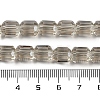Electroplate Glass Beads Strands GLAA-G112-07C-4