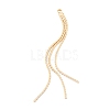 Brass Big Pendants KK-K251-14G-1