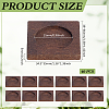 Wood Cabochon Settings WOOD-WH0124-162B-2
