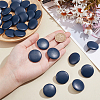 30Pcs Imitation Leather Snap Bottons BUTT-NB0001-90C-3