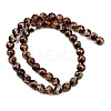 Tibetan Style dZi Beads G-G039-8mm-M-5