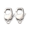 Brass Lobster Claw Clasps KK-H513-01B-P-1