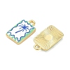 Printed Brass Pendants KK-CBAF9BC-16G-05-2