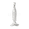 Rack Plating Brass Micro Pave Cubic Zirconia Pendants KK-M021-05P-1