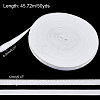 Polyester Rhombus Jacquard Ribbons OCOR-WH0078-128A-2