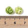 Synthetic Coral Dyed Carved Beads SHEL-Z003-03A-3