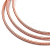 Iron Spring Chains Stretch Bracelets BJEW-M057-01B-2