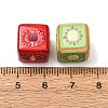 Fruits Printed Opaque Acrylic Beads AC-CBAC57E-02-3