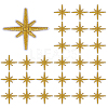 80Pcs Computerized Embroidery Cloth Iron on/Sew on Patches DIY-HY0003-08B-1