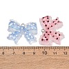 Transparent Resin & Paillette Pendants RE-CBAD357-01-3