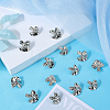 Gorgecraft 20Pcs 2 Style Alloy Shank Buttons BUTT-GF0003-49C-4