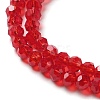 Transparent Glass Beads Strands EGLA-A035-T3mm-D07-4