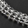 Transparent Glass Beads Strands EGLA-K071-01H-3