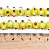 Handmade Bumpy Lampwork Beads Strands LA-CBA05D6-01-02-3