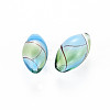 Transparent Handmade Blown Glass Globe Beads X-GLAA-T012-06-2