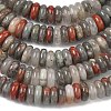 Natural African Bloodstone Beads Strands G-G329-A02-3x8mm-5